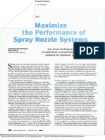 Maximize The Performance of Spray Nozzle Systems