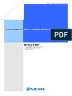 N V Sl2 1 9 BT: Specificationsforwarm Whiteled