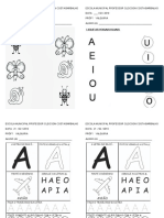 Aulas alfabetização