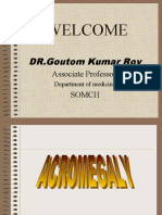 Welcome: DR - Goutom Kumar Roy
