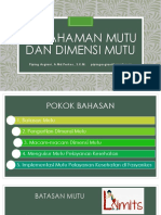 TM 2 - 150 - Pemahaman Mutu Dan Dimensi Mutu