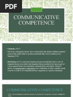 Communicative COMPETENCE