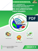 Shs - SLK - Ict Network Documentation Procedure