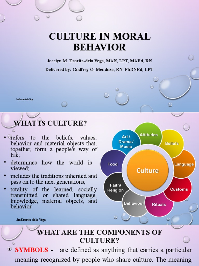 Culture's Role in Moral Behavior | PDF | Relativism | Value (Ethics)