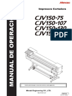 Manual Usuario Mimaki CJV150 ESP