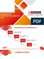 3. ACTIVIDADES DEL IA PREVIAS AL INICIO DE LA EJECUCIÓN DE LA AII