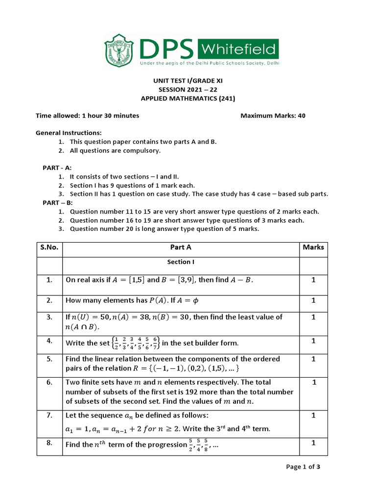 Analysis of Seat Distribution in an Auditorium Based on a Linear