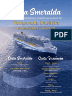 Cruzeiros Costa Smeralda América do Sul 2022