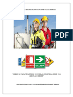 Propuesta de Cursos de Seguridad Industrial