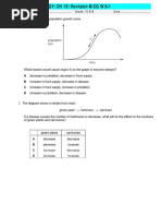 Igcse Biology CH 19-Mcq Ws-1