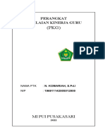 Buku Kerja Guru 4 - PKG