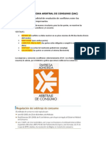 El Sistema Arbitral de Consumo