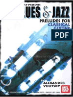 Blues & Jazz Preludes For Classical Guitar-Alexander Vinitsky