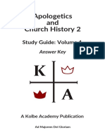 Apologetics and Church History 2: Study Guide: Volume 1
