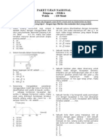 Soal Un Fisika Kls Xii Ipa (Lat 11)