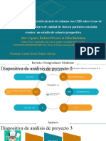 Evaluación de Los Efectos Del Extracto de Cáñamo