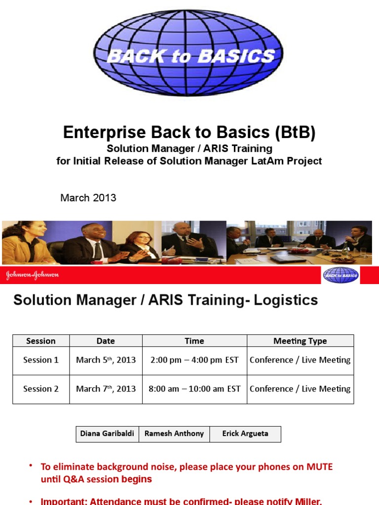 Solution Manager LatAm Project Training | PDF | Object (Computer ...