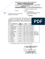 Surat Sosialisasi an 2021