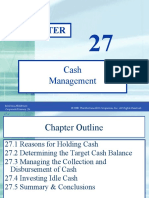 Chapter 27 - Cash Management REFERENCE