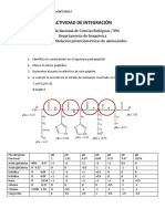 Curvas de titulación potenciométricas de aminoácidos - Determina el punto isoeléctrico de un pentapéptido