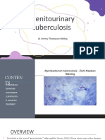 Genitourinary Tuberculosis: Dr. Jeremy Thompson Ginting