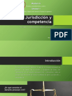 Sesión 1: Jurisdicción y Competencia: Modulo 6 Unidad 1