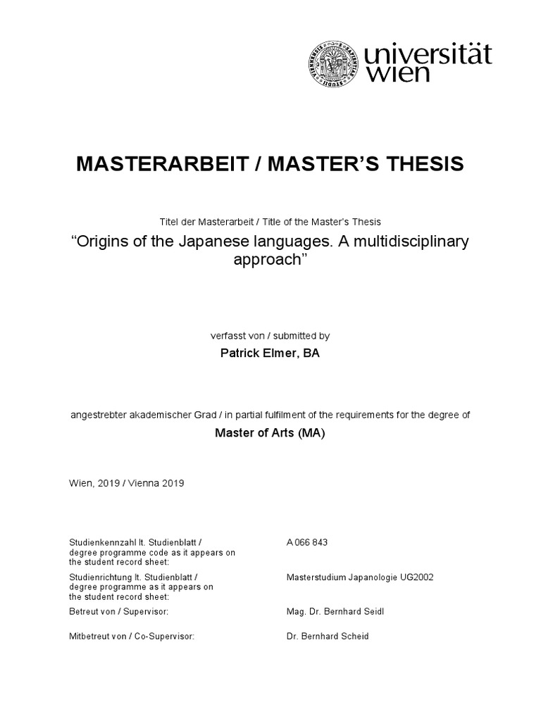 Origins of The Japanese Language PDF Language Families Human