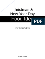 Christmas & New Year Day: Food Idea