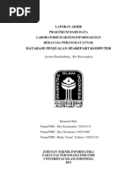 Download Laporan Basis Data Database Penjualan Sparepart Komputer by Eko Syamsudin SN52647307 doc pdf