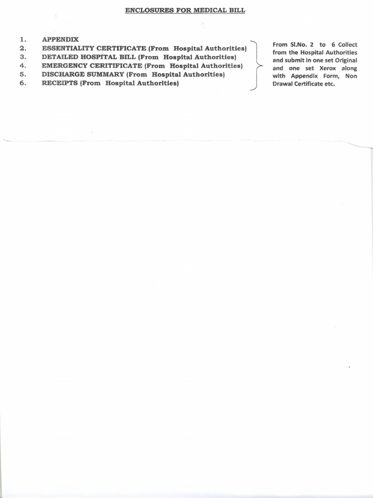 Medical Reimbursement Form | PDF