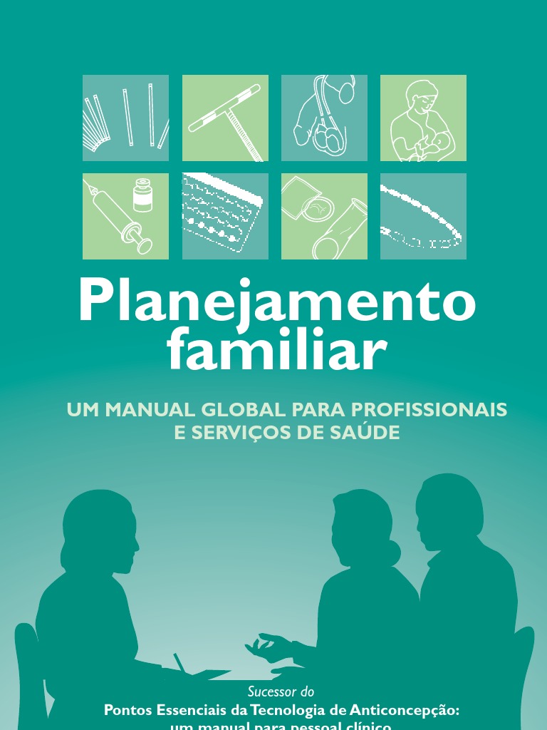 Planejamento Familiar Manual Global Para Prof Saude Birth Control Cancer