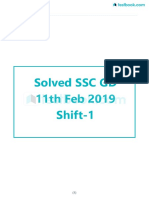 SSC GD 11 Feb 2019 Shift 1 English 60c86f9ddec0817e779e5090 (English)