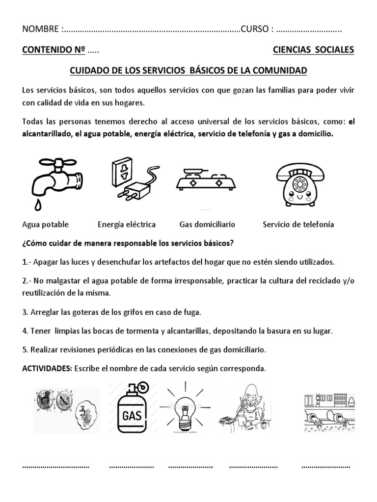 Servicios Basicos | PDF