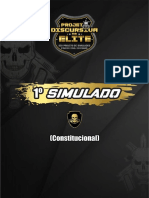 1º Simulado Discursiva de Elite - Constitucional