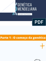 Genética Mendeliana - Educador Jony Pimenta