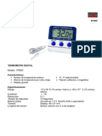 Termometro Digital Kex Germany Rt-803e