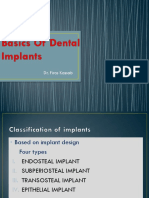Basic of dental Implant