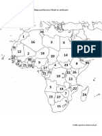 Mapa Polityczna Afryki Ze Stolicami 1
