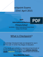 Checkpoint Exams 2015