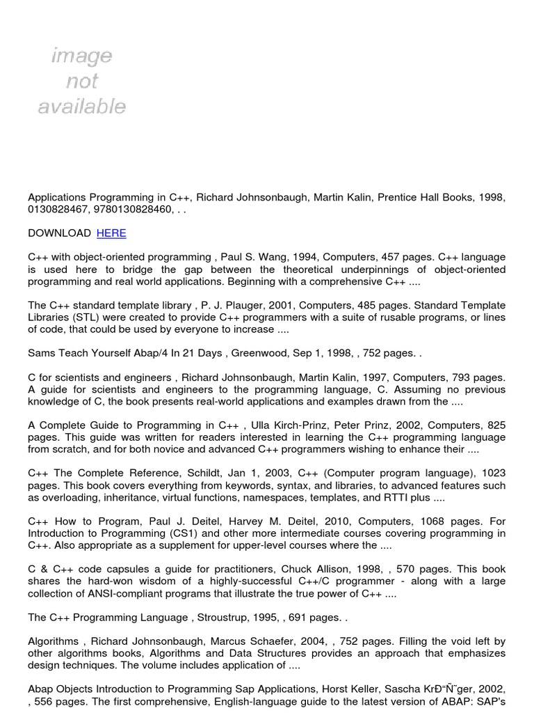 18190 | PDF | C++ | Computer Programming