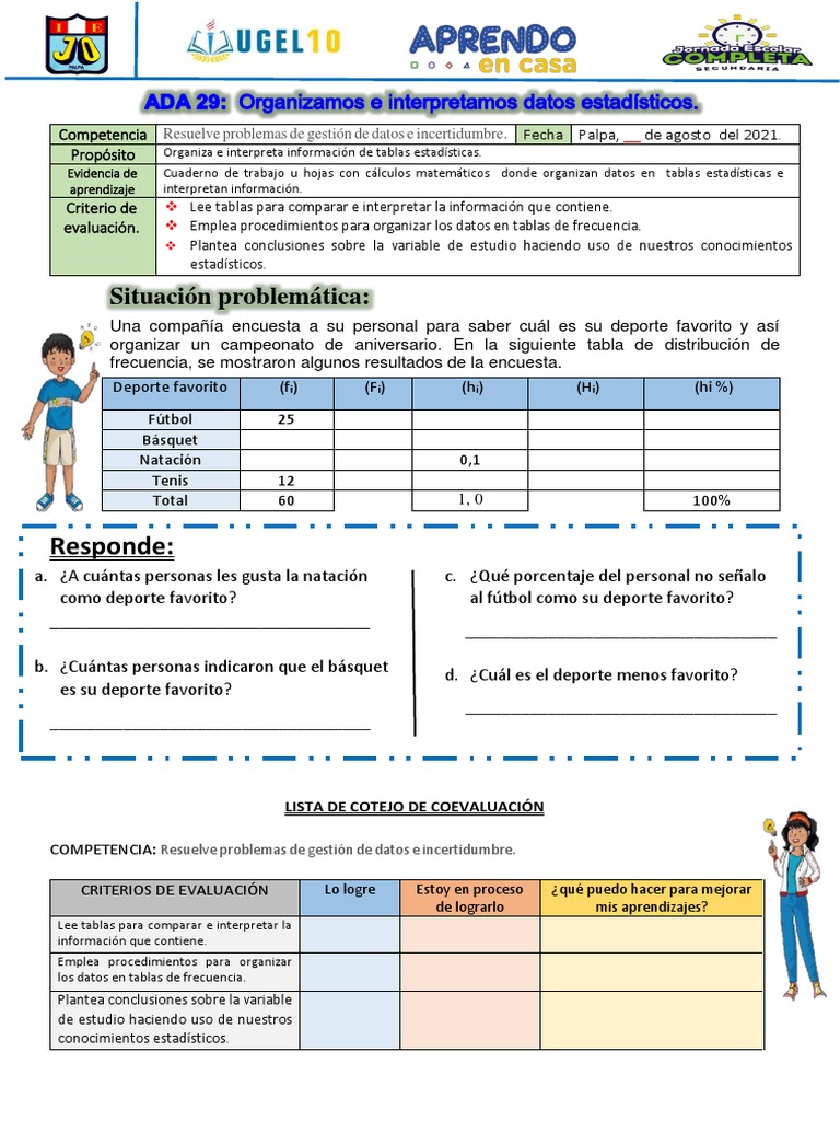 Resultados de Encuesta de Deportes Favoritos | PDF | Cognición