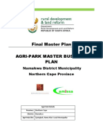 Namaqua DM Final Master Agri-Park Business Plan