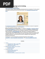 Natural Language Processing-Wiki