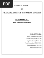 Final Report On Financial Analysis of Icici Bank