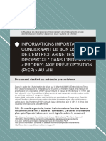 Emtricitabine Et Tenofovir Disoproxil Brochure D Information Pds Version4 2021 Juin