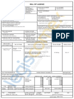 Bill of Lading