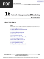 0116 Network Management and Monitoring Commands