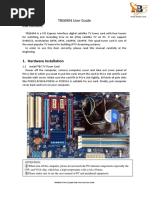 Hardware Installation: TBS6904 User Guide