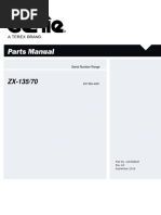 Parts Manual: Serial Number Range