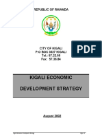 Kigali Economic Development Strategy: Republic of Rwanda